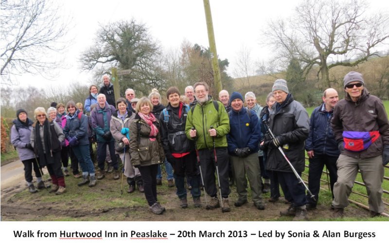 Peaslake Walk - 20th March 2013